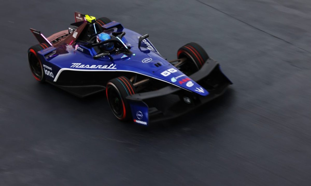 Speed Thrills: Hughes Dominates Damp Mexico City Practice for Maserati