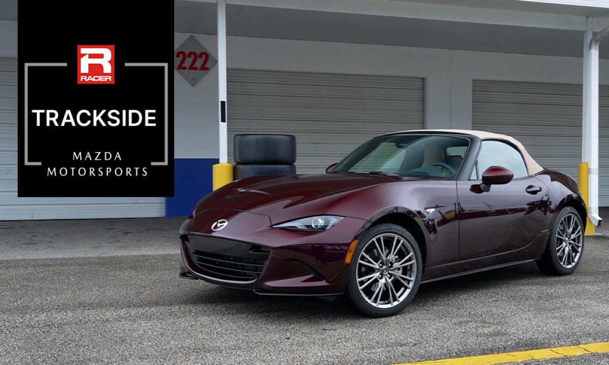 Revving through Time: Mazda's Milestone Anniversary of the MX-5 Miata at Daytona International Speedway