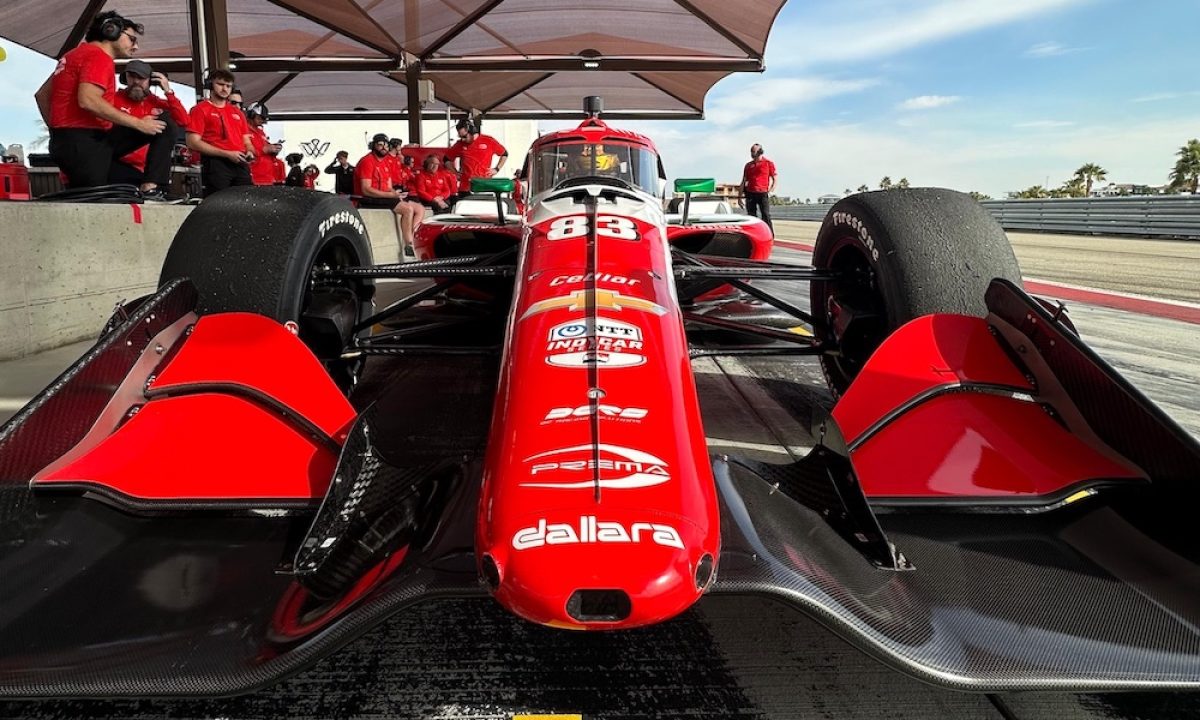 PREMA starts strong in first IndyCar test