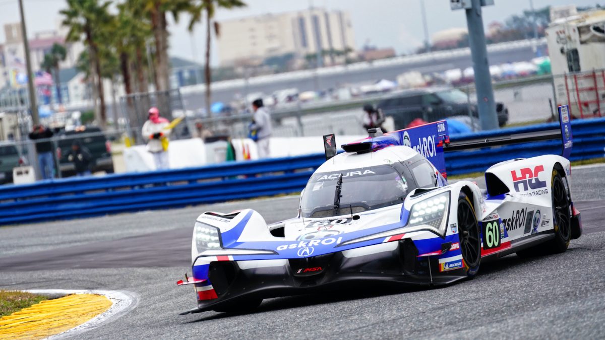 Blomqvist Blazes the Track: Acura Dominates First Practice Session at Daytona