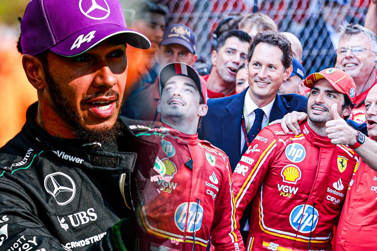 Ferrari chief move announced in huge statement after Hamilton arrival