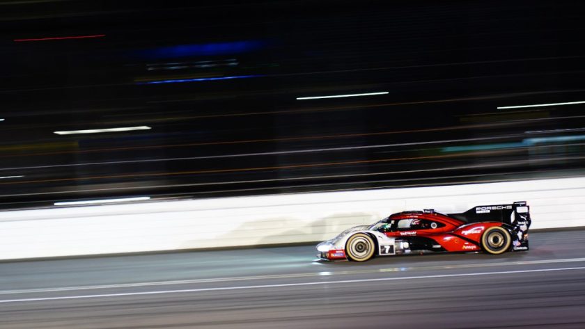 Porsche’s Felipe Nasr leads Daytona 24 Hours half way in