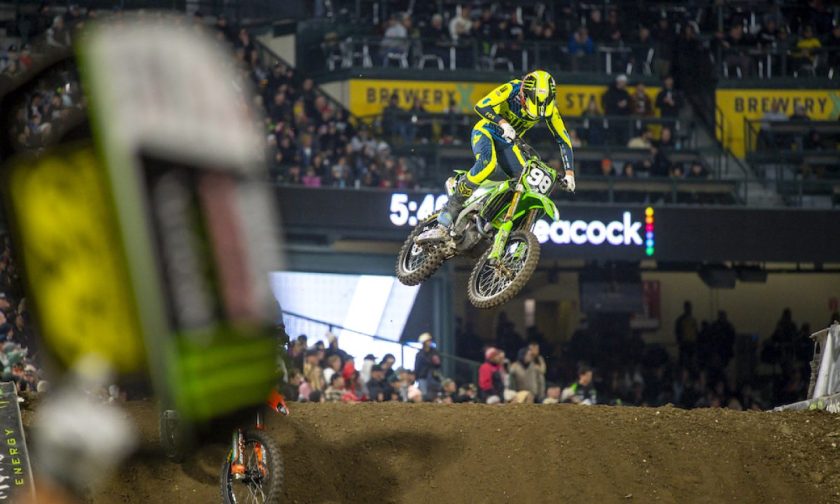 Adams reflects on 11th-hour Supercross call-up