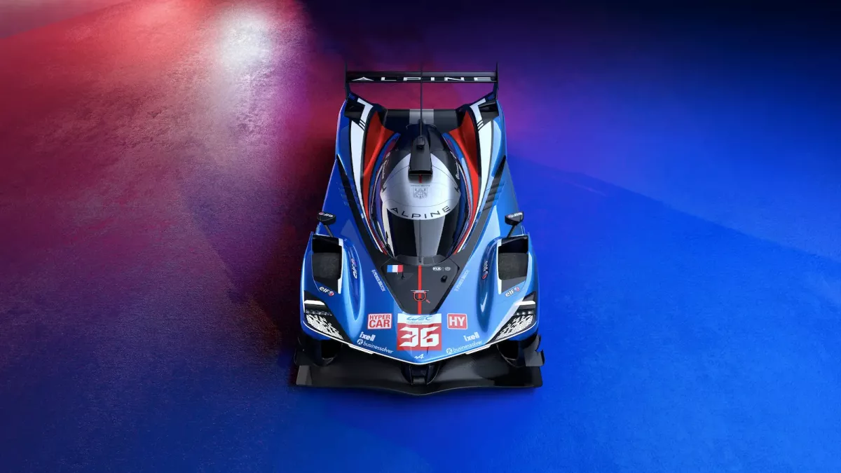 Alpine A424 Unveils Striking French Tricolour Design for 2025 WEC Hypercar