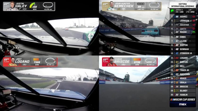 ‘NASCAR Driver Cam’ coming exclusively to Max