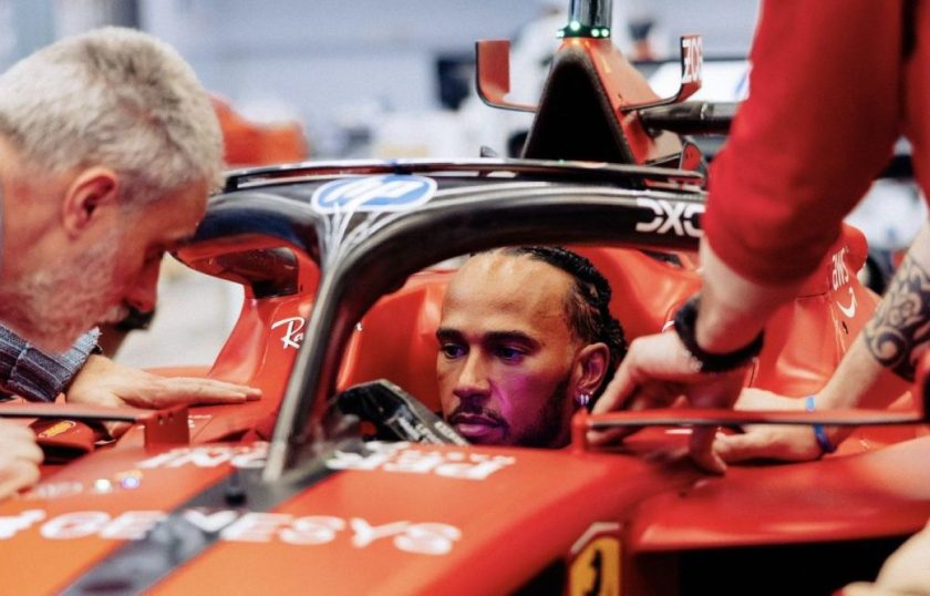 Ferrari test back on schedule after Hamilton crash