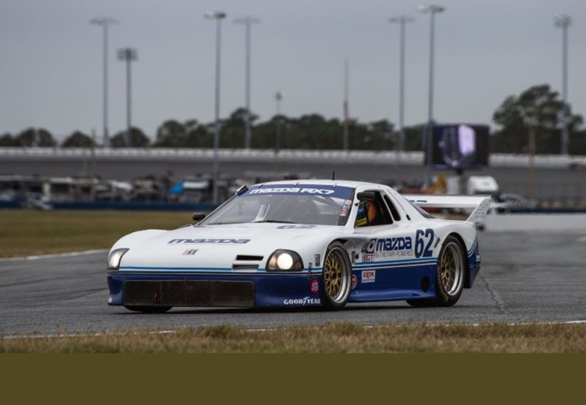 1991 Mazda RX-7 GTO and 1985 Lola Corvette GTP win inaugural HSR IMSA Classic at Daytona