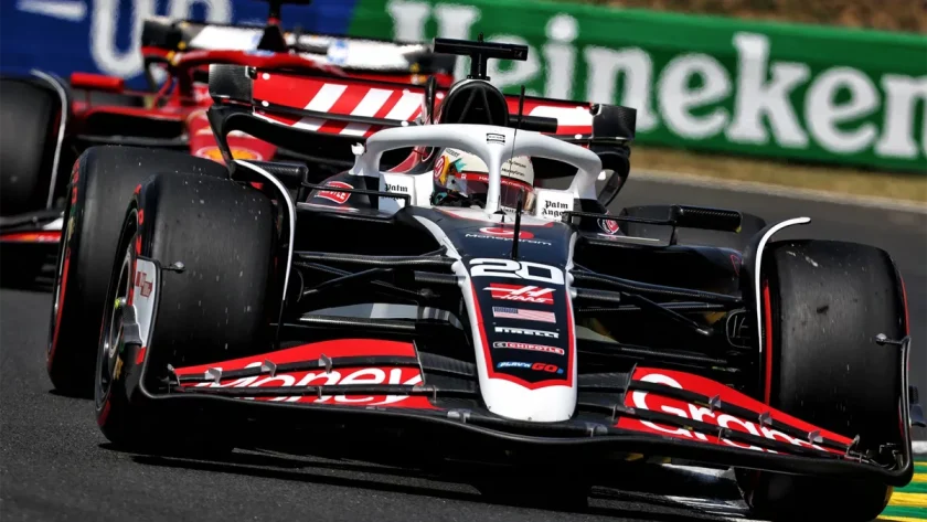 Haas explains ‘significant’ choice to deviate from 2025 Ferrari front-suspension layout