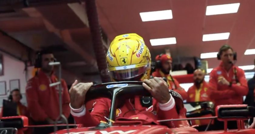 Ferrari's Momentous Move: Hamilton's Debut Radio Transmission Unveiled