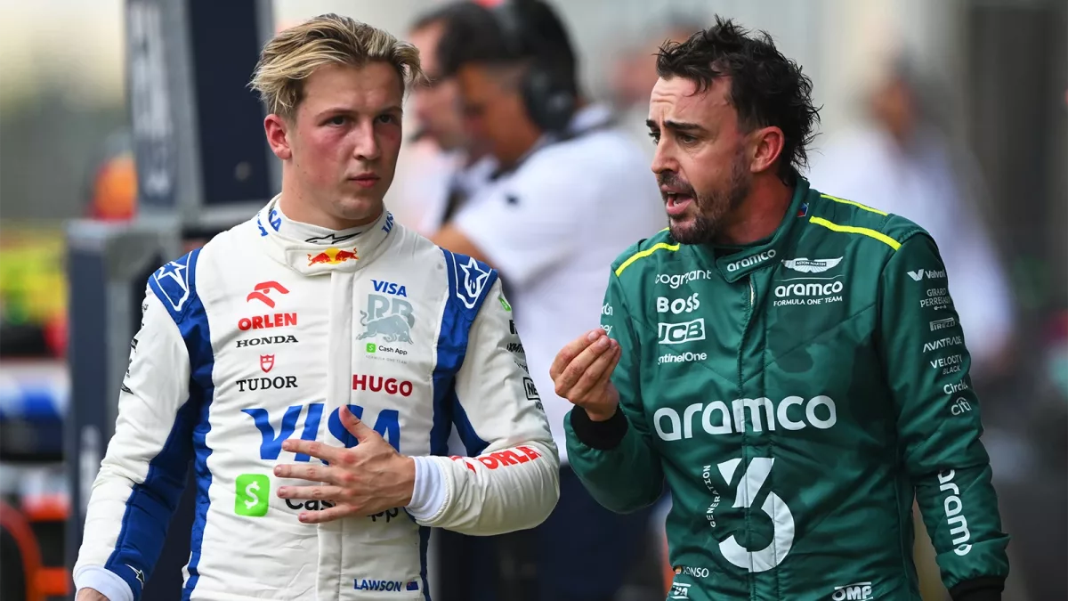 Rising Star Liam Lawson Takes on F1 Legends Alonso and Perez: A Showdown of Skill and Strategy