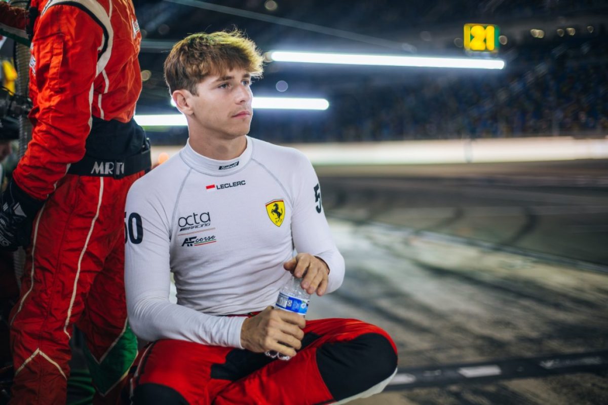 Ferrari's Arthur Leclerc excited to make Rolex 24 debut with AF Corse