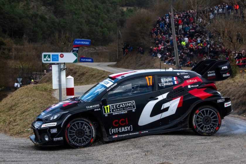 Ogier closes in on record-extending 10th Monte Carlo Rally win