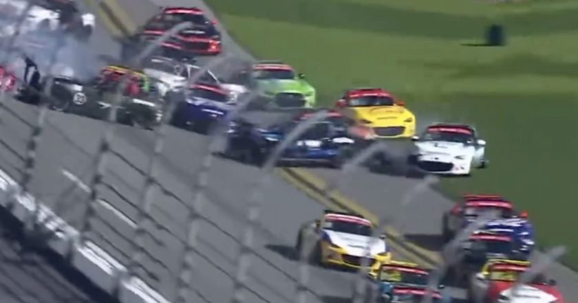 Daytona's Dramatic Start: Massive Crash Shakes Up Race Weekend