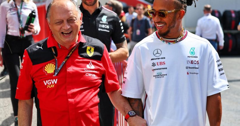 Strategic Mastermind: Vasseur's Revealing Plan for Hamilton's Ferrari Transfer