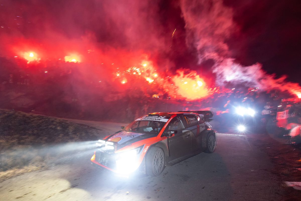 Thierry Neuville lights up Monte Carlo timing screens