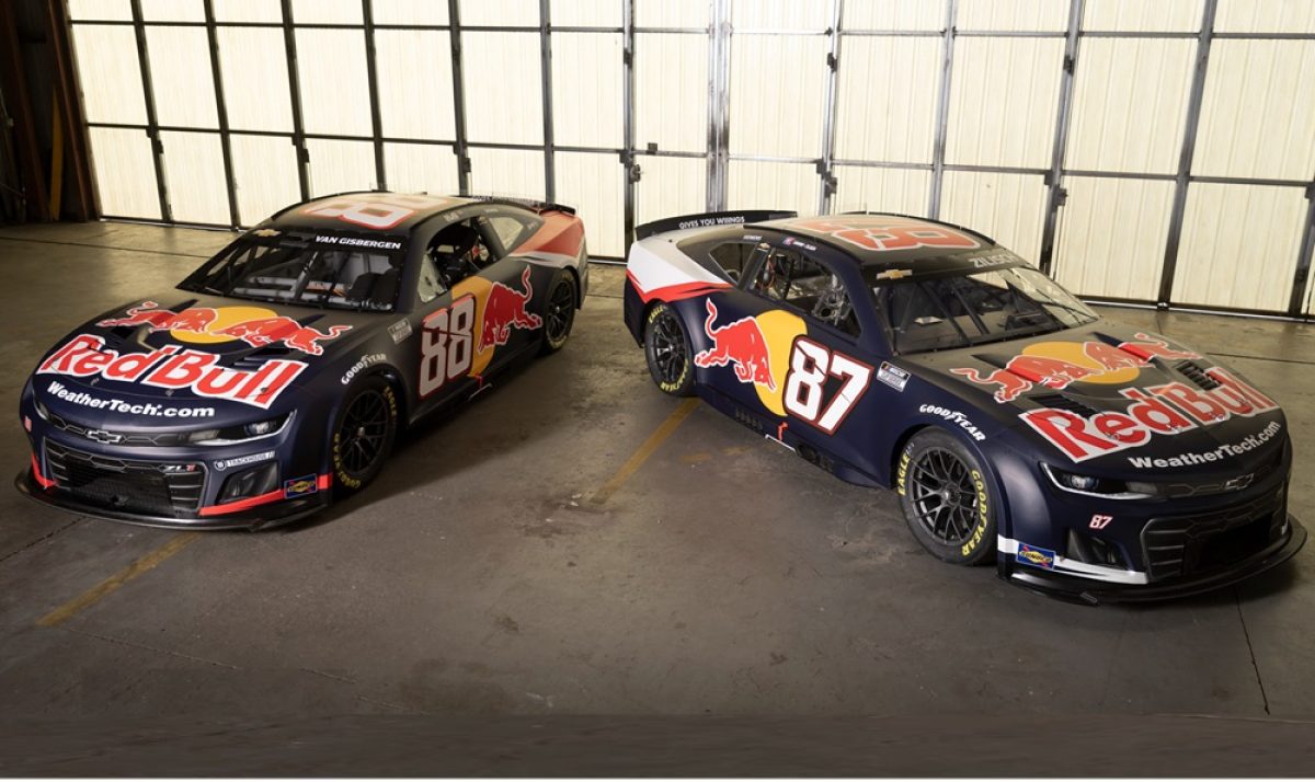 Powerhouse Partnership: Red Bull Teams Up with Trackhouse Racing for Van Gisbergen and Zilisch Sponsorship