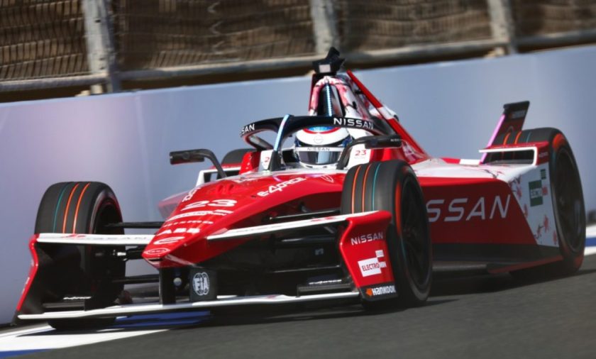 Rowland happy despite falling just short in Jeddah E-Prix race 1