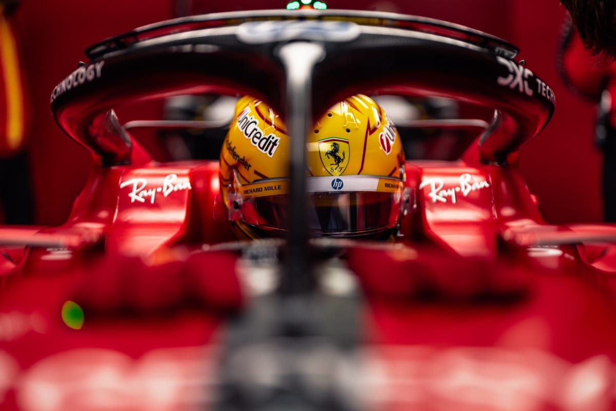 Hamilton Revs Up for a Thrilling First Test Drive in Ferrari's 2024 F1 Car