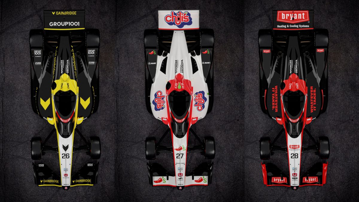 Speed and Style: Andretti Global Unveils Striking New Liveries for 2025 IndyCar Season