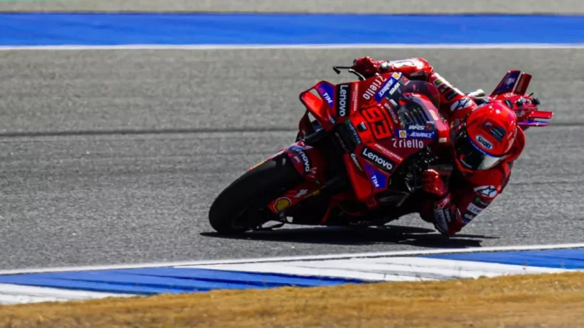 Marc Marquez tops timesheets in first Thai MotoGP practice of 2025