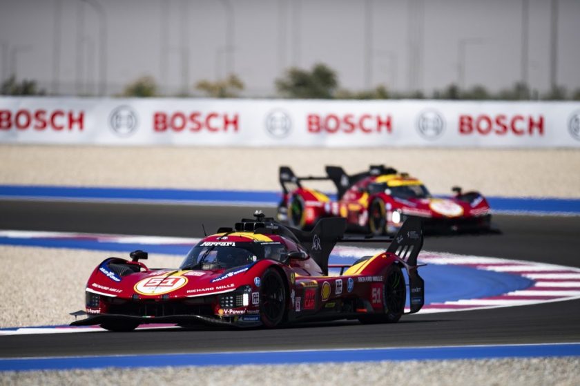 Calado Roars to the Top: Ferrari Dominates WEC Free Practice 1 in Qatar