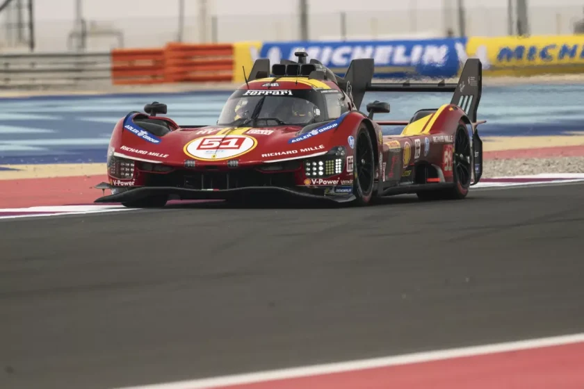 Antonio Giovinazzi claims WEC Qatar pole position for Ferrari