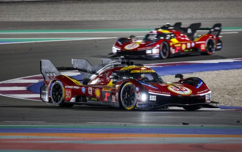 Ferrari dominates Qatar 1812Km WEC opener with 1-2-3 sweep