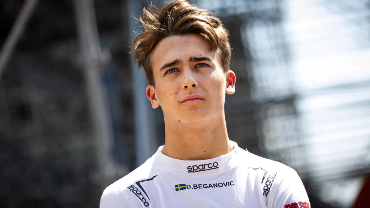 Exclusive: Dino Beganovic on F2 aspirations, Gabriel Bortoleto and Ferrari driver academy role