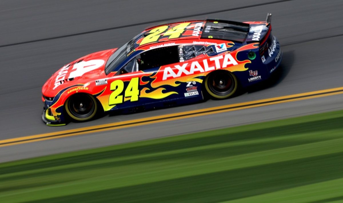 Byron leads rain-shortened Friday Daytona 500 practice