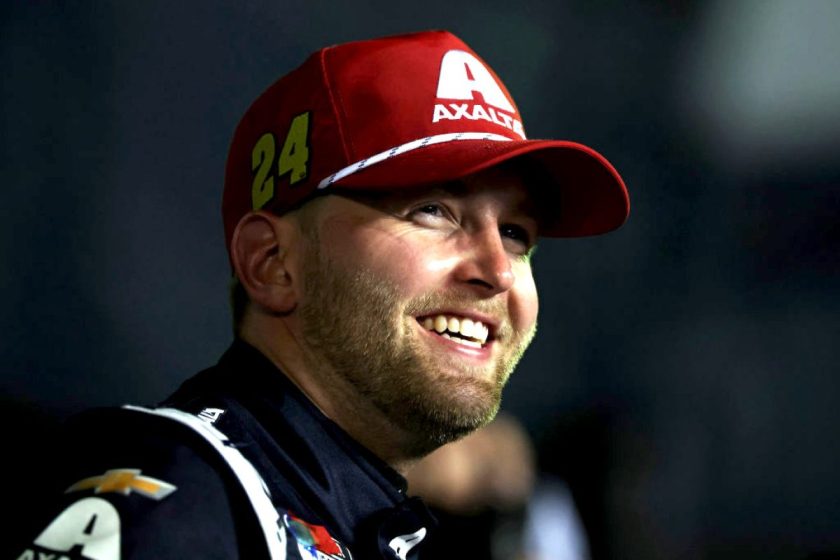 Byron's Laughing in the Face of Daytona 500 Luck and Chaos