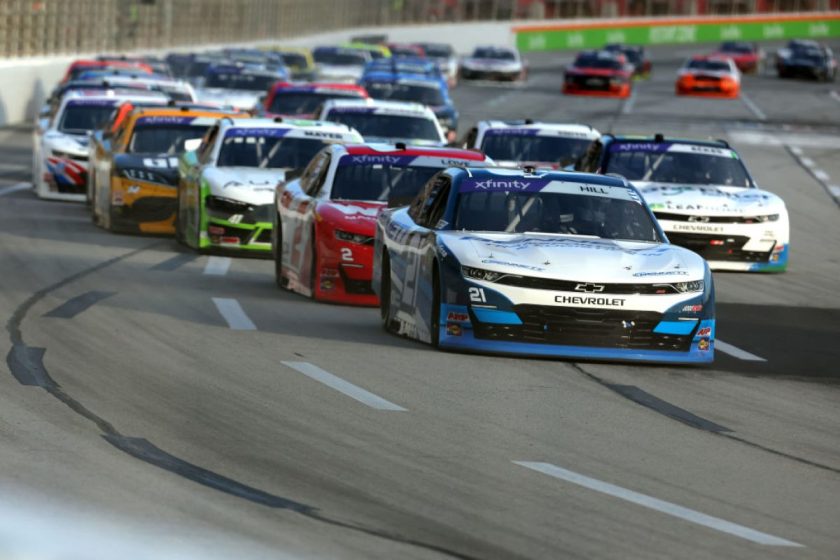 Hill dominates yet another hometown Xfinity race at Atlanta