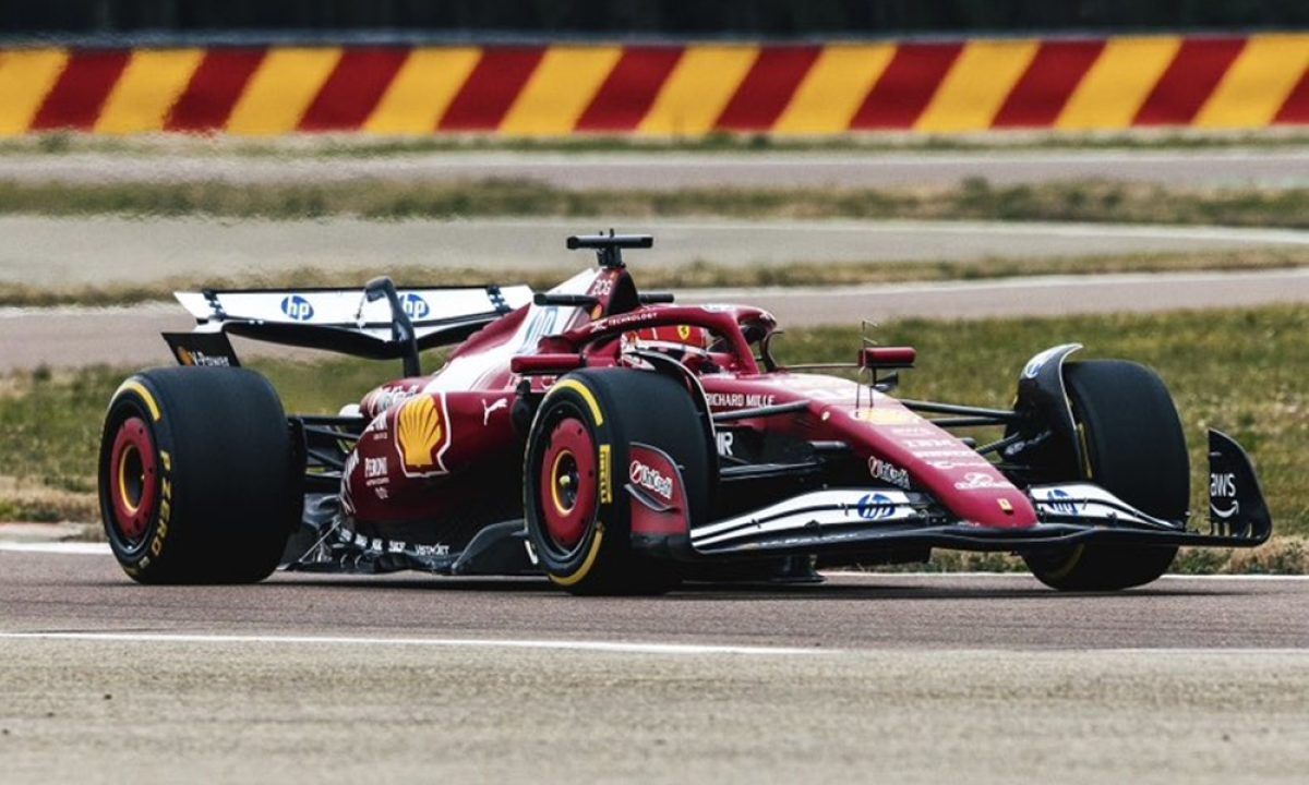 The Birth of a Powerful Duo: Hamilton and Leclerc Unleash Ferrari's SF-25 on the Track