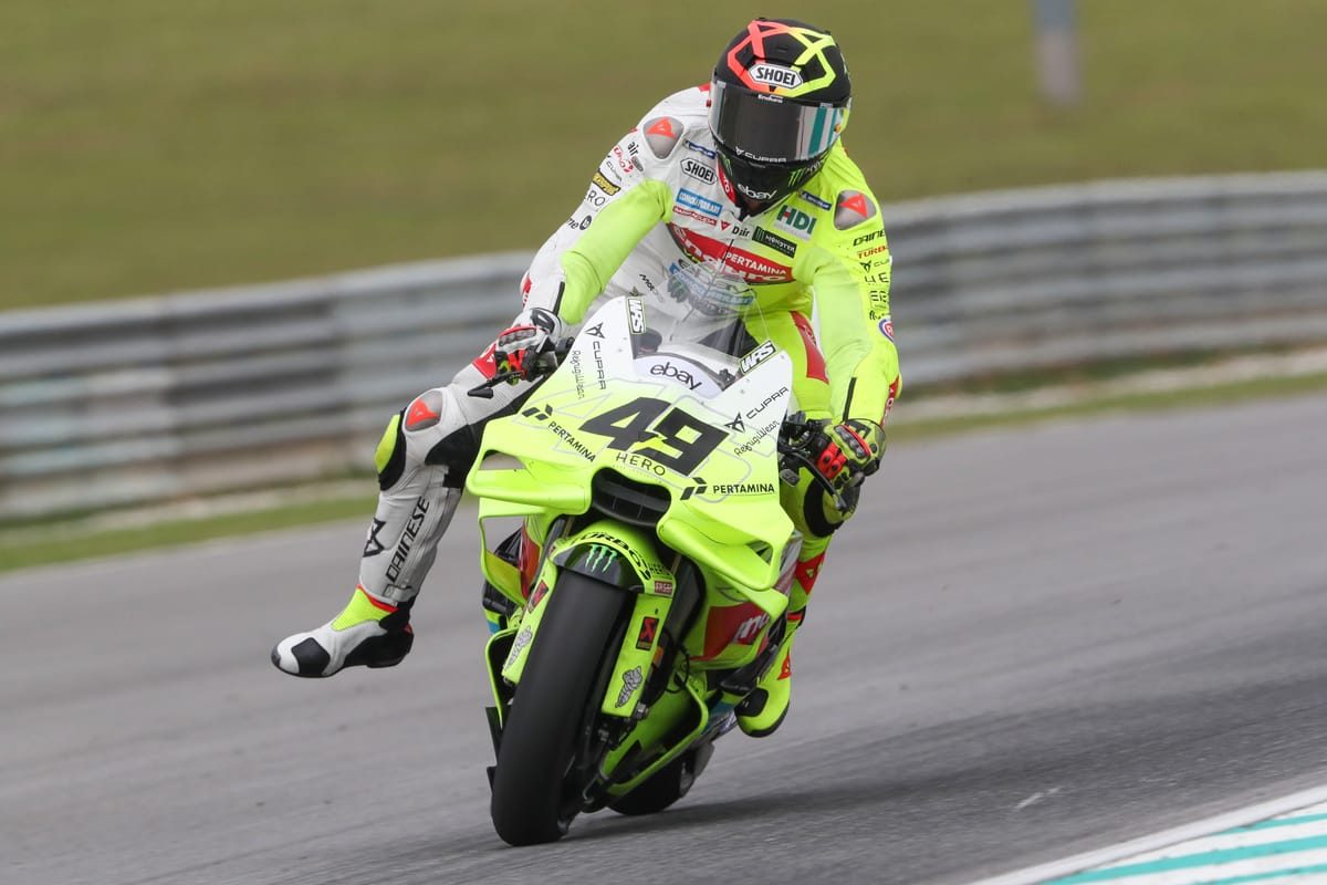 Di Giannantonio Adds to MotoGP Drama: Third Rider Sidelined with Test Injury