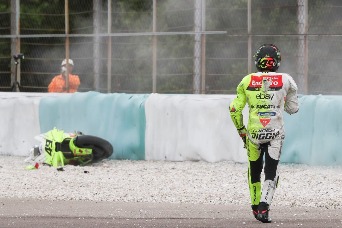 Valentino Rossi's Damning Assessment of Di Giannantonio's Costly Celebration Mishap