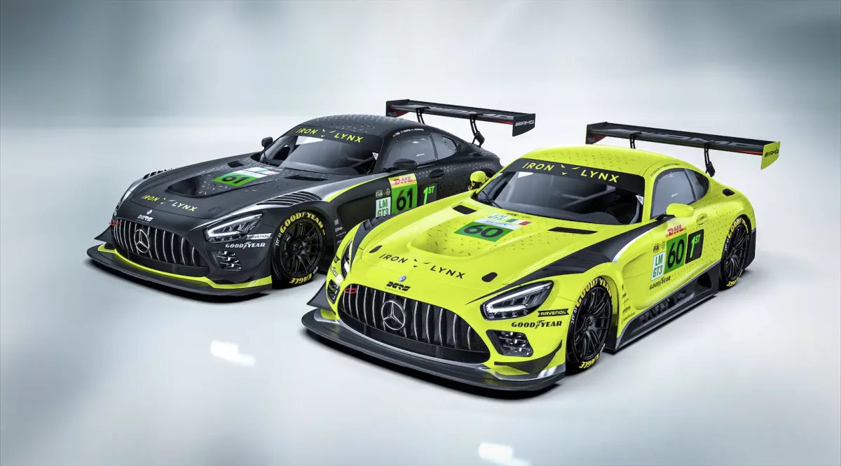 Iron Lynx Revs Up for Victory in WEC with Stunning Mercedes-AMG Liveries