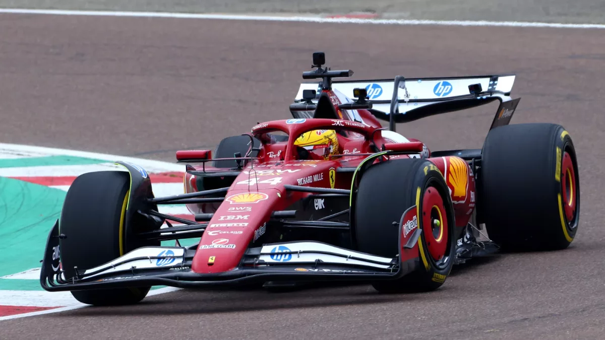 Breakneck Speed: Lewis Hamilton Takes the Wheel of the 2025 Ferrari F1 Car