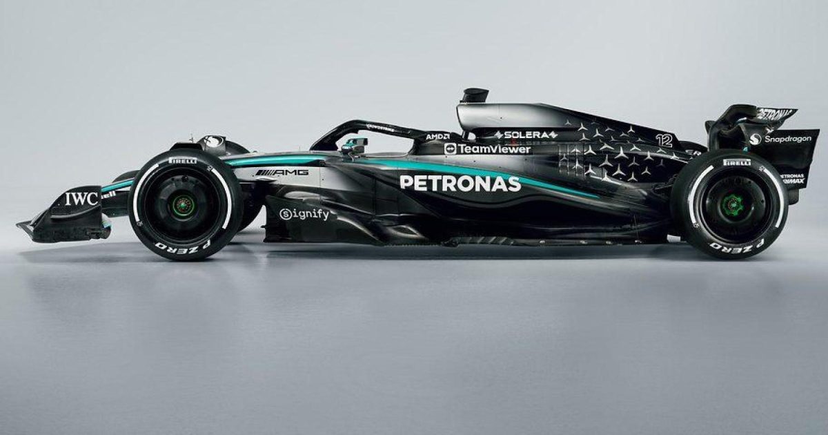 Mercedes launches first F1 car of post-Hamilton era