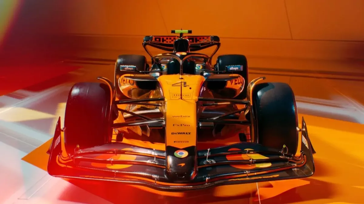 McLaren preserves title-winning livery on 2025 F1 challenger