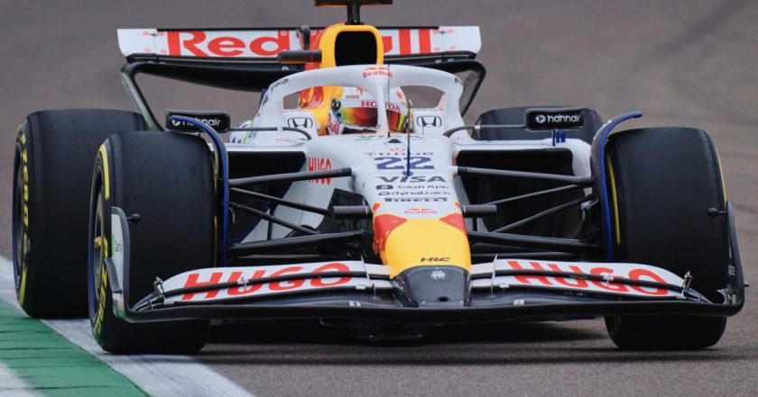 Fan favourite F1 car hits track for first time