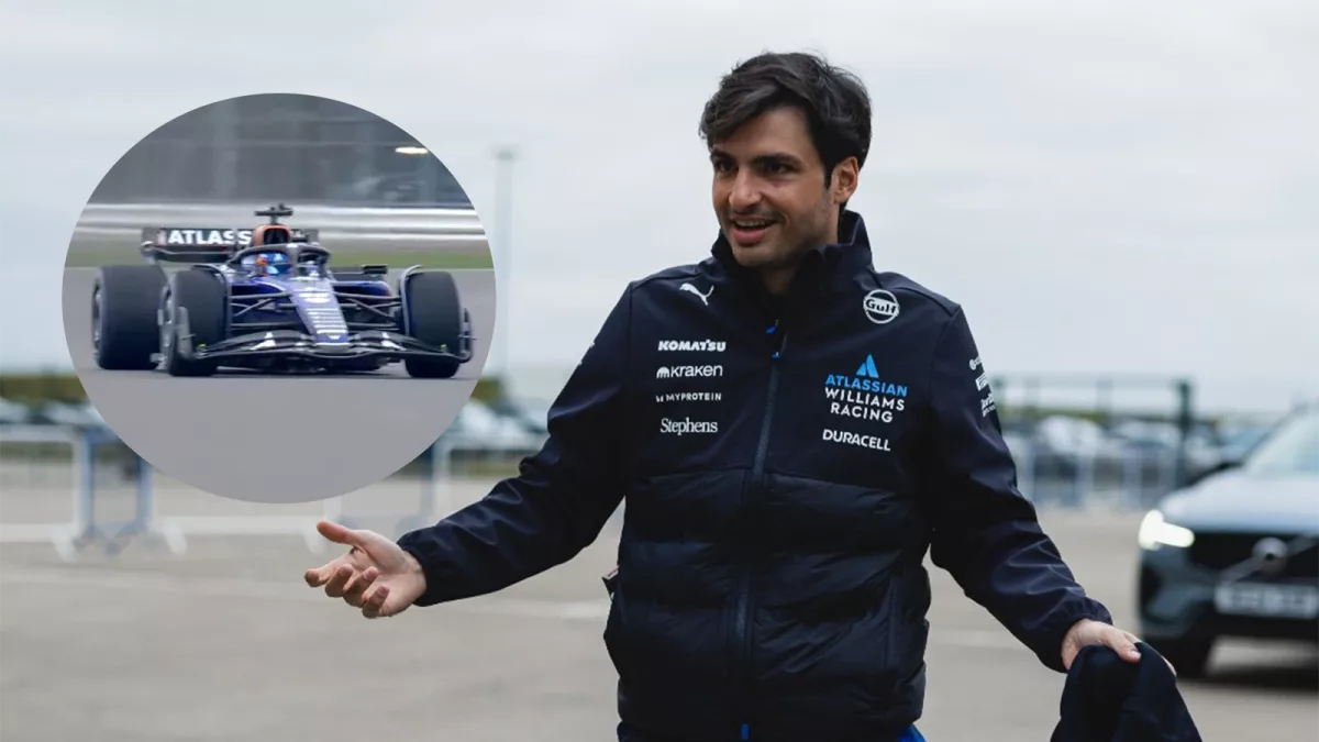 Racing Sensation Carlos Sainz Strikes Gold with Stellar Debut in Williams FW47 at Silverstone