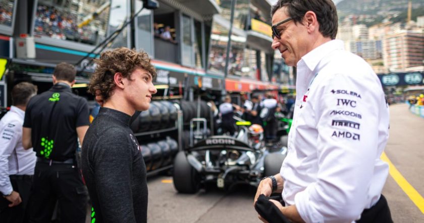 Wolff makes bold Antonelli F1 debut suggestion