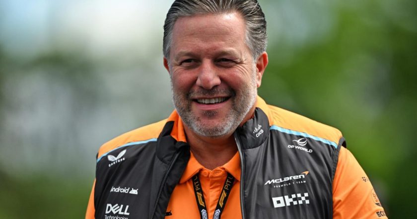 McLaren's Ambitious Goal: 'Greedy' Brown Sets High Stakes for 2025 Formula 1 Season