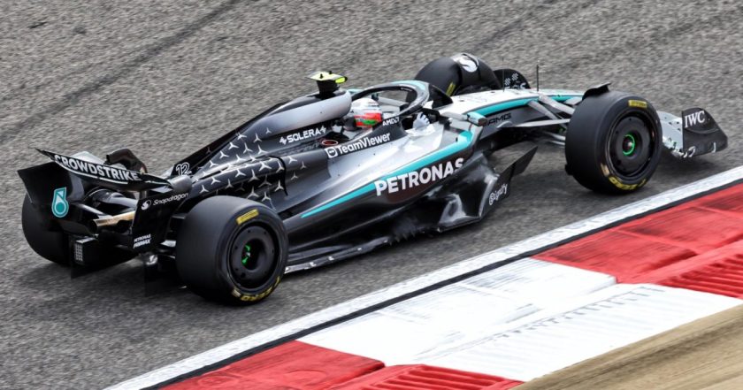 2025 F1 pre-season testing - Day 1 morning results