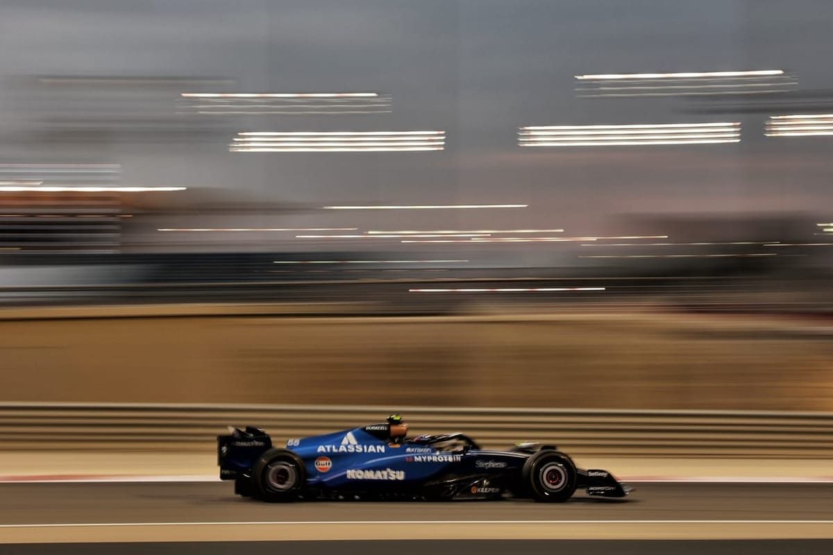 Sainz's Williams Outpaces Ferraris in Test Day Two Showdown: A Glance Behind the Scenes