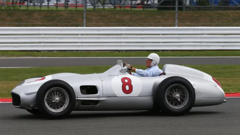 Legendary Mercedes Driven by Racing Icons Fangio and Moss Breaks F1 Auction Record