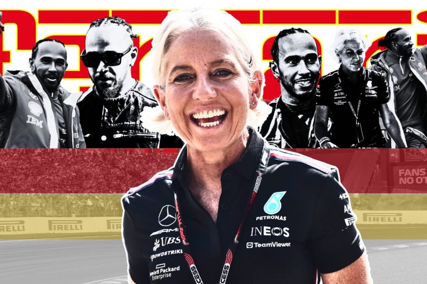 Angela Cullen REUNITED with Lewis Hamilton as first Ferrari pictures emerge