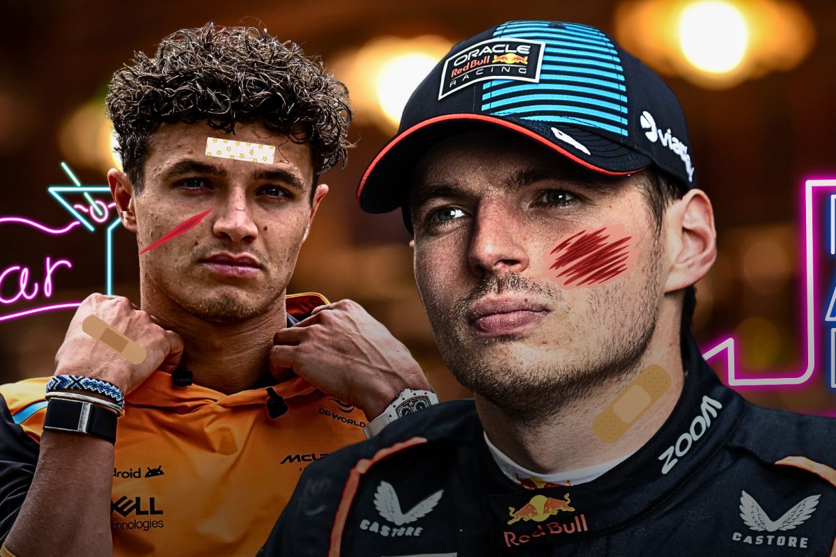 Verstappen and Norris in BAR BRAWL admission