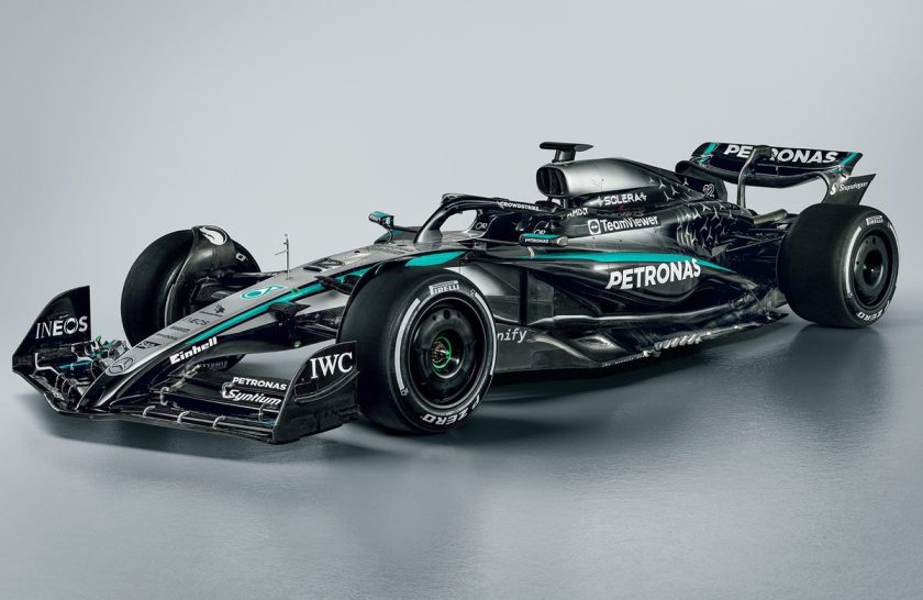 Mercedes reveals first pictures of its 2025 F1 car