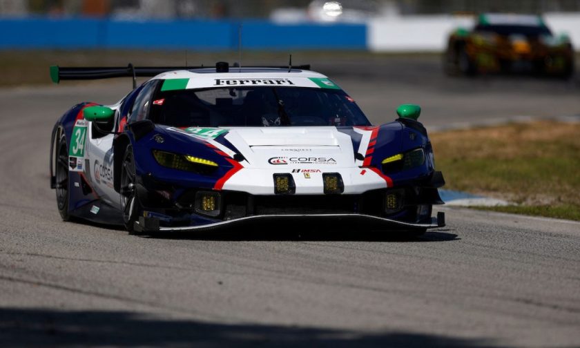 Heylen puts Conquest on top for opening day of Sebring IMSA test