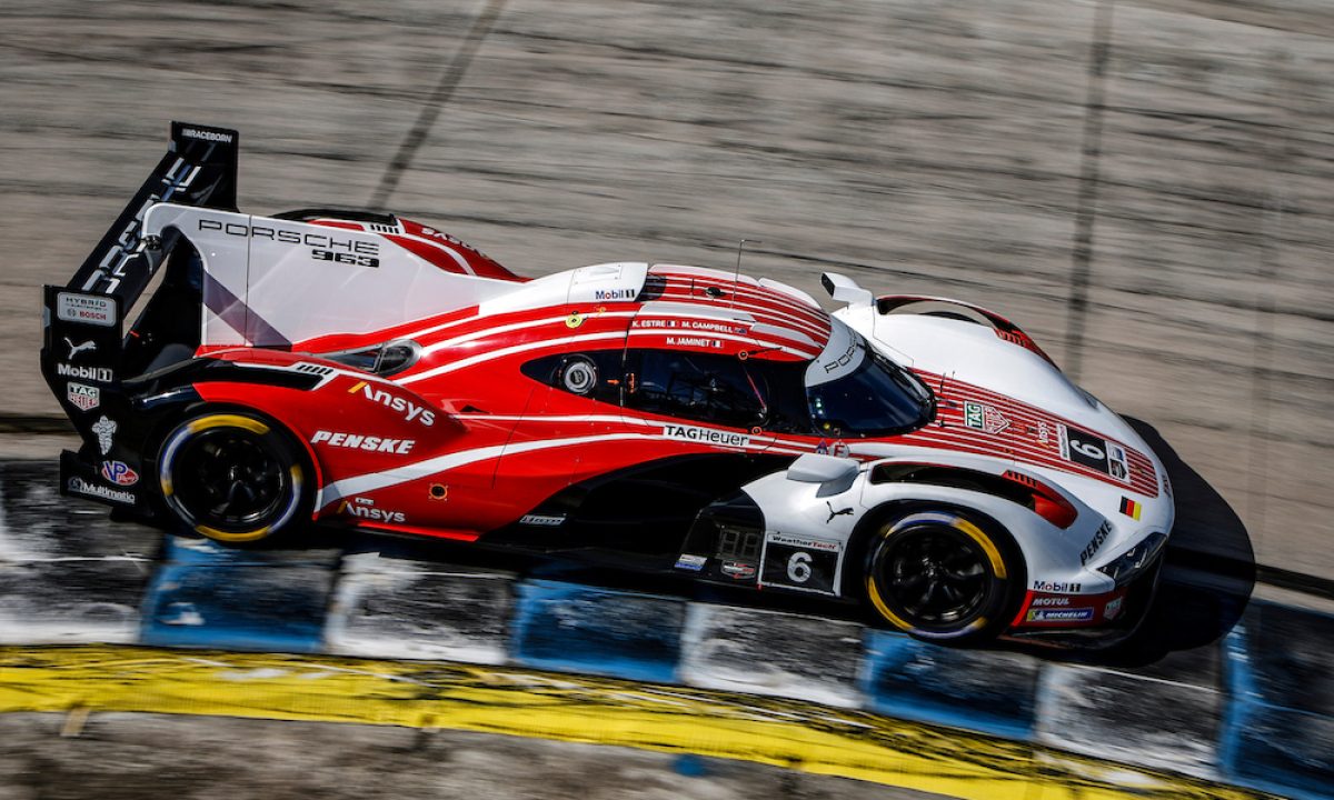 Le Mans Legends: Jaminet Dominates Sebring IMSA Test with Porsche Penske Supremacy